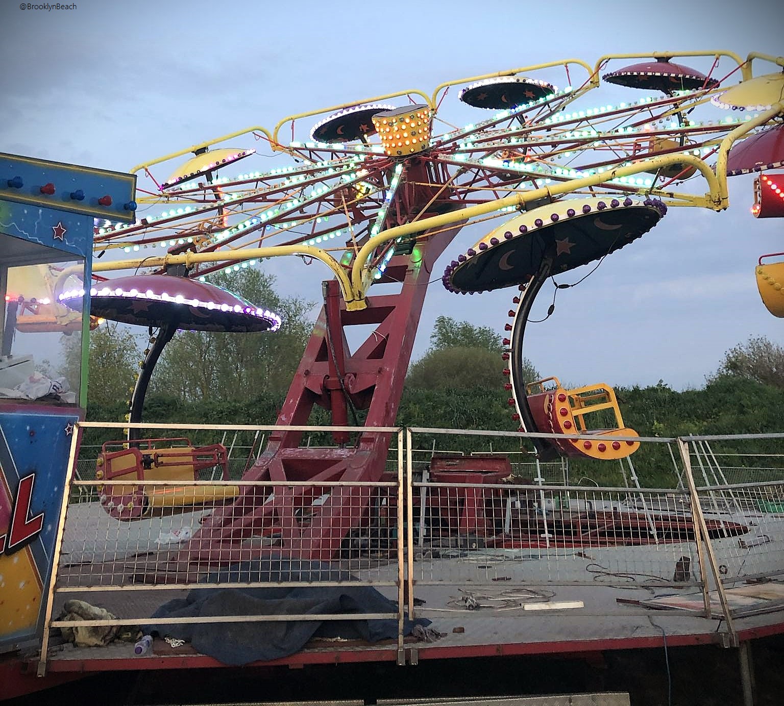 Brooklyne Beach Sky Fall Paratrooperduring refurbishments